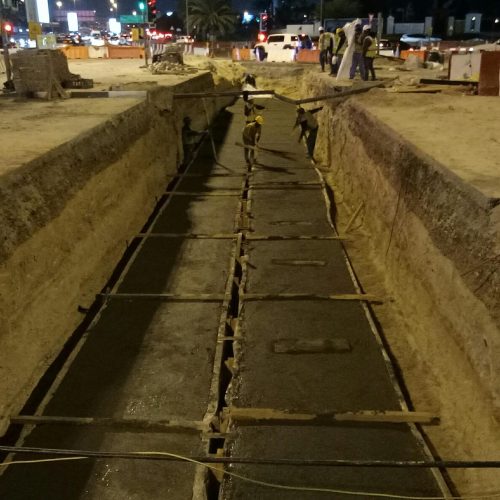 J 551 Duct Concreting